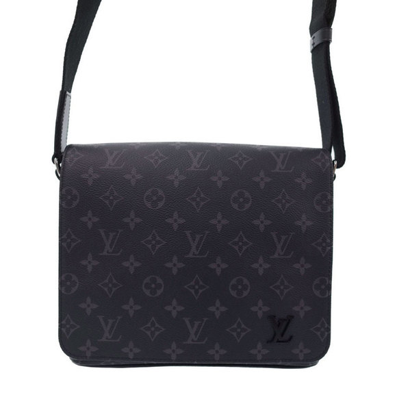 Louis Vuitton Bag District Shoulder Eclipse NM Monogram Black - Picture 2 of 5